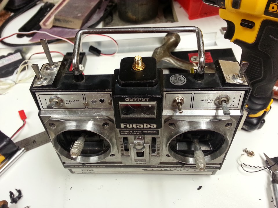 Converting an old 72Mhz radio to 2.4Ghz - RCU Forums